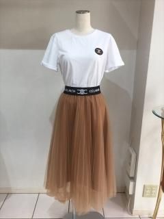 ランベリールtシャツ スカートセット ミルクティーベージュ 9号 Materia Ru 宝塚セレクトショップ ランベリールtシャツ スカートセット ミルクティーベージュ 9号 Materia Ru 宝塚セレクトショップ