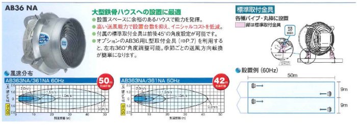 エアビーム AB36NA 農(みのり)ネット-農業資材の格安通販ショップ-