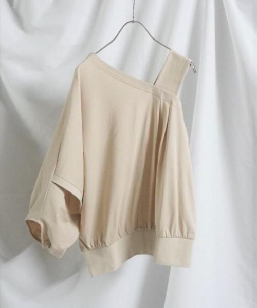 50％OFF】thomas magpie asymmetry tops /WHITE（2212807