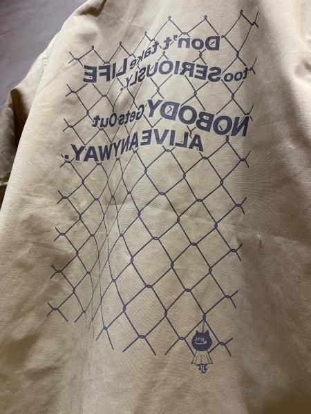 JUMPINBEAN T/Cコーチジャケット/BEIGE S.M.L.XLsize[JMJ005