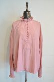 【RehersalL】bijou frill blouse/pink one size [WT1012]