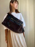 <img class='new_mark_img1' src='https://img.shop-pro.jp/img/new/icons1.gif' style='border:none;display:inline;margin:0px;padding:0px;width:auto;' />【RehersalL】ECO Fur BAG neckwarmer/brown one size [WG886]