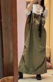 M53.ۥॴ  quiet military skirt / khaki S.Msize[MS-009]