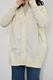 <img class='new_mark_img1' src='https://img.shop-pro.jp/img/new/icons1.gif' style='border:none;display:inline;margin:0px;padding:0px;width:auto;' />THEATRE PRODUCTSۡCOTTON HIGH GAUGE KNIT CARDIGAN/whiteone size CK231002-02 
