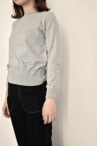 THEATRE PRODUCTSۡCOTTON HIGH GAUGE KNIT PULLOVER/grayone sizeCK231001-02 