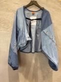 <img class='new_mark_img1' src='https://img.shop-pro.jp/img/new/icons1.gif' style='border:none;display:inline;margin:0px;padding:0px;width:auto;' />RehersalLdungaree shirt bolero / ONE L-BLUE[AT-255]