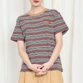 <img class='new_mark_img1' src='https://img.shop-pro.jp/img/new/icons1.gif' style='border:none;display:inline;margin:0px;padding:0px;width:auto;' />Thomas magpie Multi striped top /brown 38size2253803