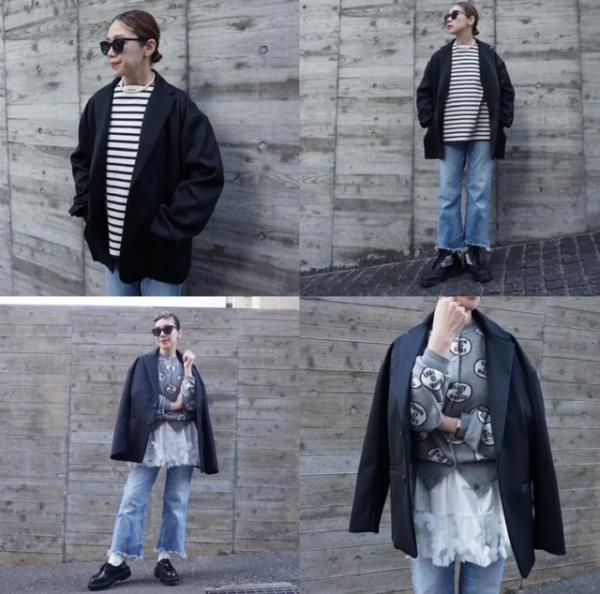 トーマスマグパイ　Thomas magpie タフタボレロ　ブラック トーマスマグパイ Thomas magpie タフタボレロ ブラック 9月入荷