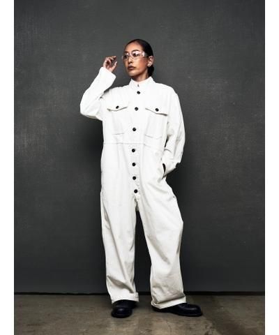 M53.】エムゴーサン british military jump suit /WHITE 1size[MP-049