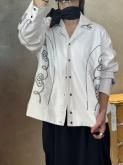 <img class='new_mark_img1' src='https://img.shop-pro.jp/img/new/icons1.gif' style='border:none;display:inline;margin:0px;padding:0px;width:auto;' />M53.ۥॴWESTERN JACKET/WHITE 1size[MJ-070]