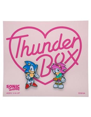 SONIC×TB SONIC & AMY PINS - THUNDERBOX ONLINE STORE