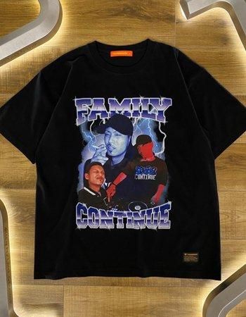 FAMILY CONTINUE DJ SHOGO RAP TEE - THUNDERBOX ONLINE STORE