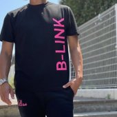 B-LINK<br>Training T-shirt<br>BLACK×SILVER<br>