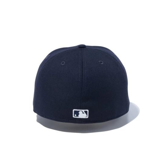 59 FIFGTY MLB Leather Logo ニューヨーク・ヤンキース NEW ERA (ﾆｭｰｴﾗ) - 59FIFTY MLB LEATHER LOGO NYY (5950 MLB
