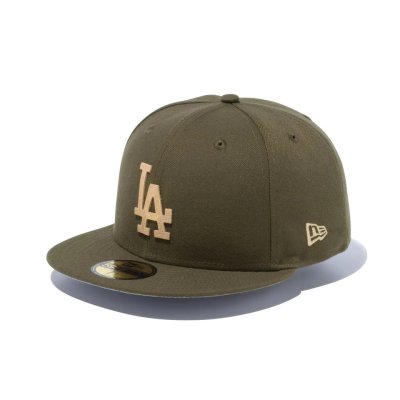 NEWERA】LIMITED 59FIFTY MLB Leather Logo ロサンゼルス・ドジャース ...