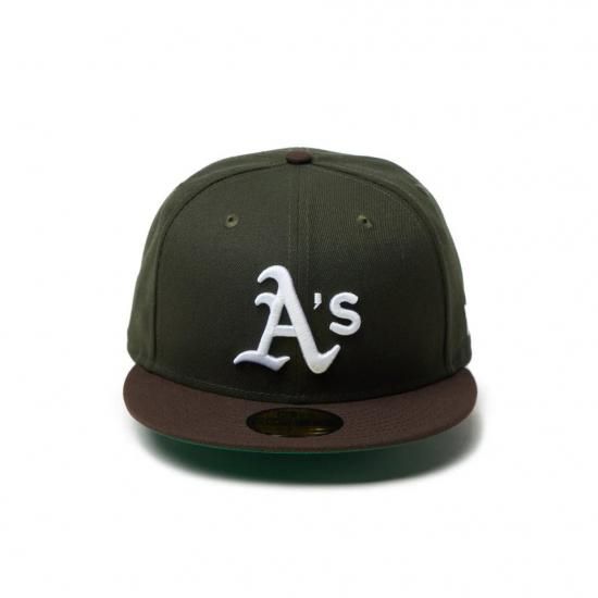 ニューエラ　59FIFTY　7 1/2 オークランド・アスレチックス New Era 59FIFTY 7 1/4 オークランドアスレチックス キャップ