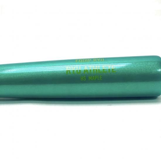 GLOVE STUDIO RYU×MASUKAsports軟式木製バットGREENmetallic