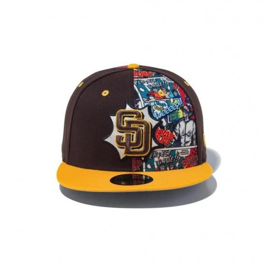 よ*ん様 GAME NEWERA SOSHI別注 サンディエゴパドレス NEWERA】LIMITED 59FIFTY MLB Diamond Hero Edition