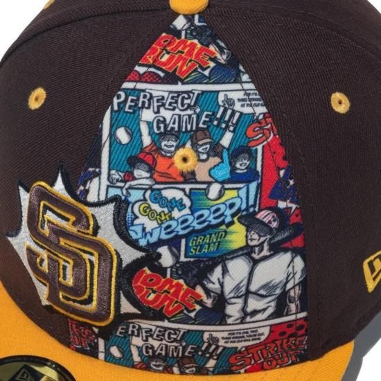 よ*ん様 GAME NEWERA SOSHI別注 サンディエゴパドレス NEWERA】LIMITED 59FIFTY MLB Diamond Hero Edition