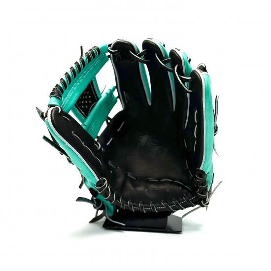 硬式用 RYU 内野手用右投げ RYU-G502BLACK×TBLUE - ますかスポーツ