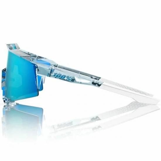 100％ SPEEDCRAFT Blue Topaz サングラス SPEEDCRAFT® / Polished Translucent Clear - Blue Topaz