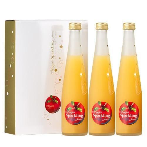 【全商品オープニング価格 特別価格】 スパークリングリンゴ 3本セット - Mapple Online Shop ウェア