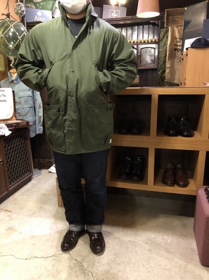 SASSAFRAS/ササフラス】SF-211744/OVERGROWN COAT/WEATHER/OLIVE