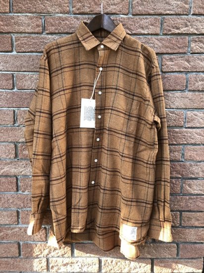 SUNNY ELEMENT サニーエレメントSleeping Shirt CAMEL CHECK - ARIZONA HIGHWAY  (アリゾナハイウェイ) | THE NORTH FACE,SASSAFRAS,SAINT JAMES等正規通販 | 青森市