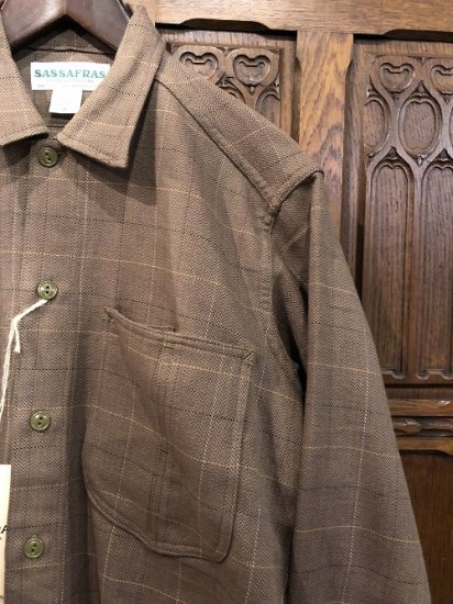 SASSAFRAS/ササフラス】Diggin Half /Cotton Herringbone Check /Olive - ARIZONA  HIGHWAY (アリゾナハイウェイ) | THE NORTH FACE,SASSAFRAS,SAINT JAMES等正規通販 | 青森市