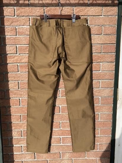 ササフラスOVERGROWN PANTSGIZA COTTON MOLESKIN Overgrown Fatigue Pants ”Giza Cotton Moleskin”（オーバー