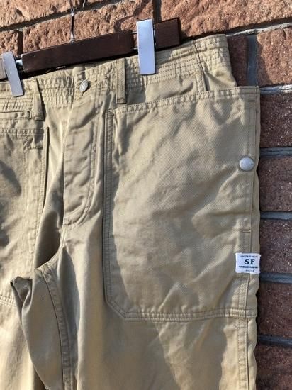 SASSAFRAS/ササフラス】FALL LEAF SPRAYER PANTS(GIZA COTTON