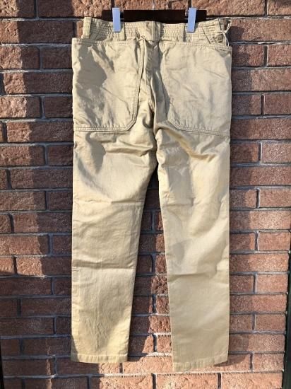 SASSAFRAS/ササフラス】FALL LEAF SPRAYER PANTS(GIZA COTTON