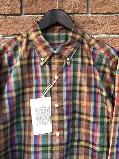 SUNNY ELEMENT サニーエレメントHike BD Shirt Multi Check - ARIZONA