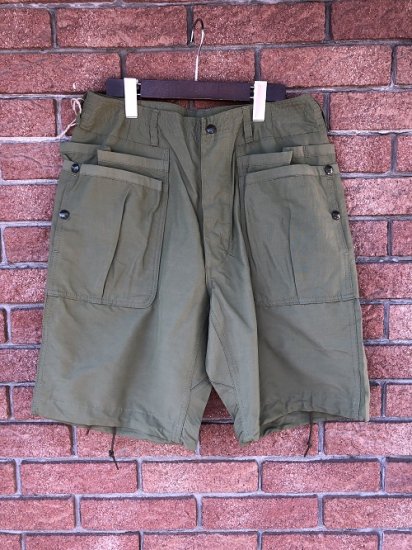 SASSAFRAS/ササフラス】Overgrown Hiker Pants 1/2 Light 60/40 Olive