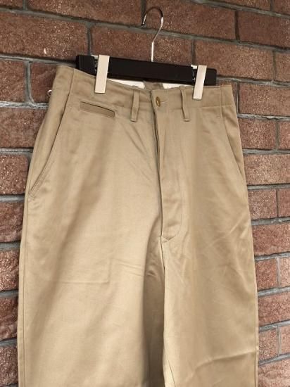CIOTA/シオタWeapon Chino Cloth Pants (43khaki)Beige CIOTA/シオタWeapon Chino Cloth Pants (43khaki)Beige