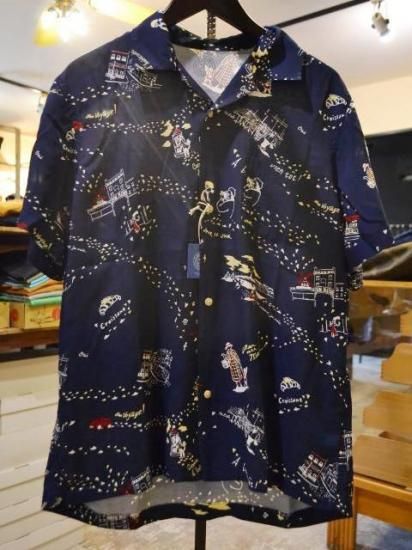 Porter Classic ポータークラシック / Aloha Shirt/BLUE