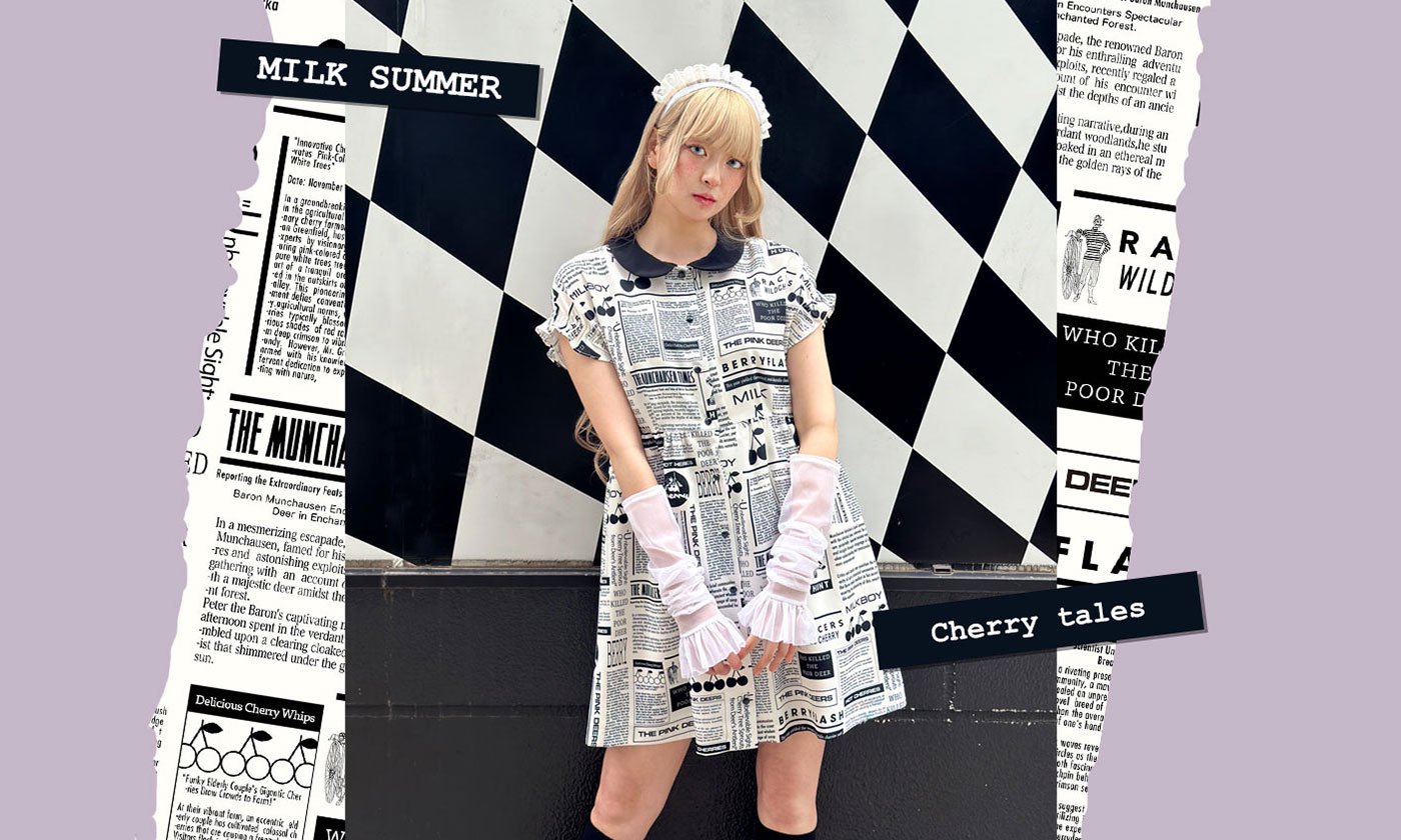 MILK MILKBOY「Cherry tales」 - MILK MILKBOY OFFICIAL ONLINE SHOP | milk inc.