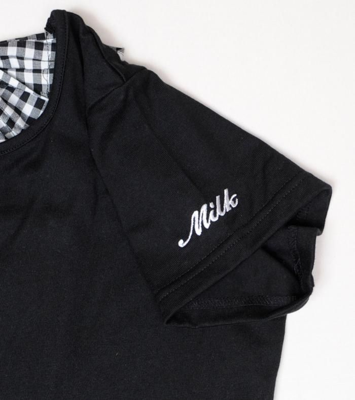 Back Ribbon ギンガムワンピ Milk Milkboy Official Online Shop Milk Inc