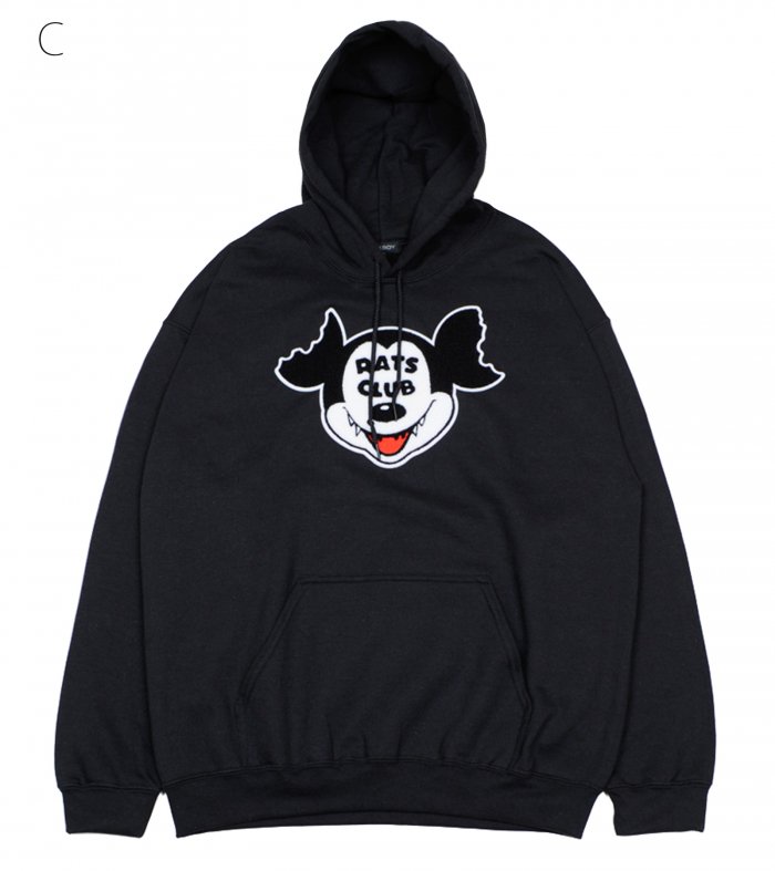 RATS CLUB HOODIE - MILK MILKBOY OFFICIAL ONLINE SHOP | milk inc