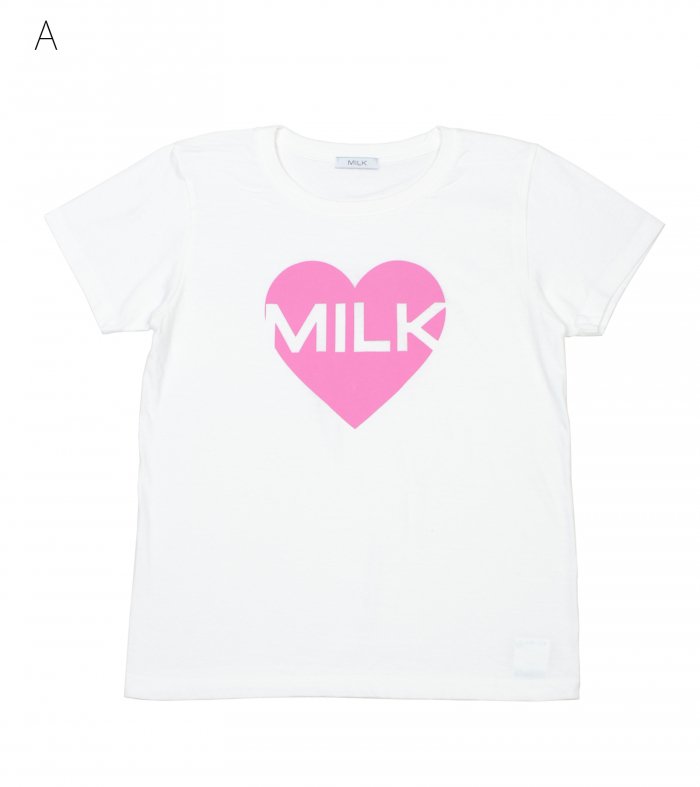 ハート MILK T - MILK MILKBOY OFFICIAL ONLINE SHOP | milk inc.