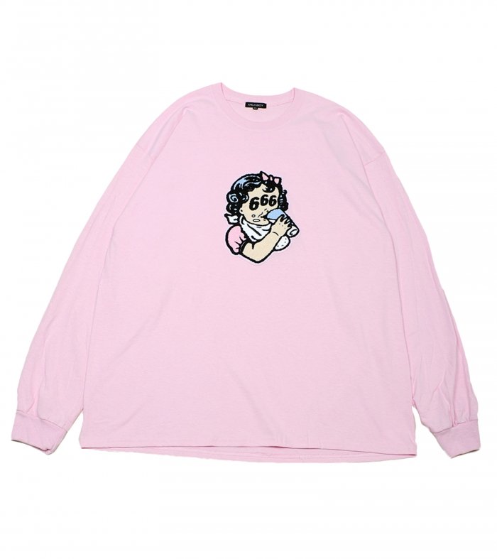 MILKBOY berry いちごMDM Tシャツ+ねこ パーカー ピンク