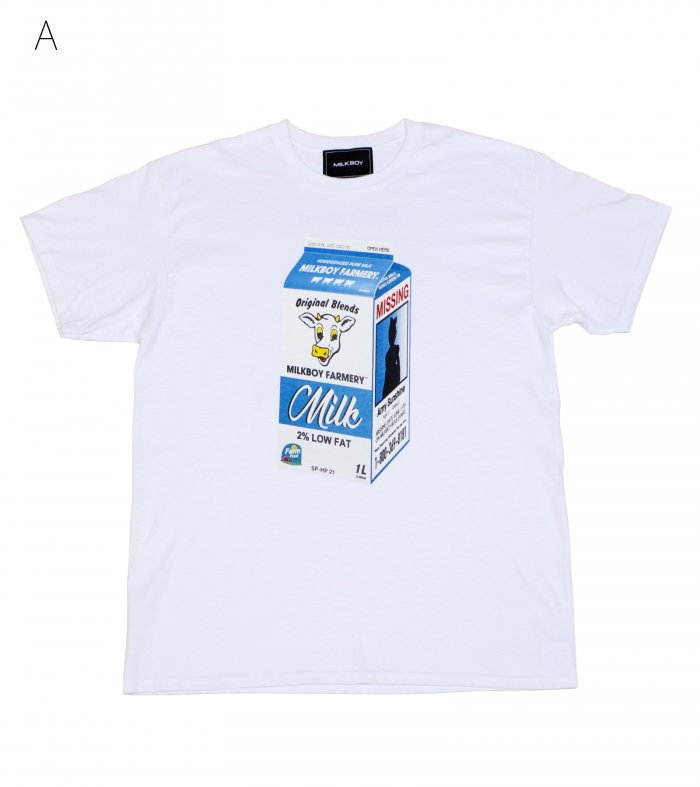 MILK CARTON TEE - MILK MILKBOY OFFICIAL ONLINE SHOP | milk inc.