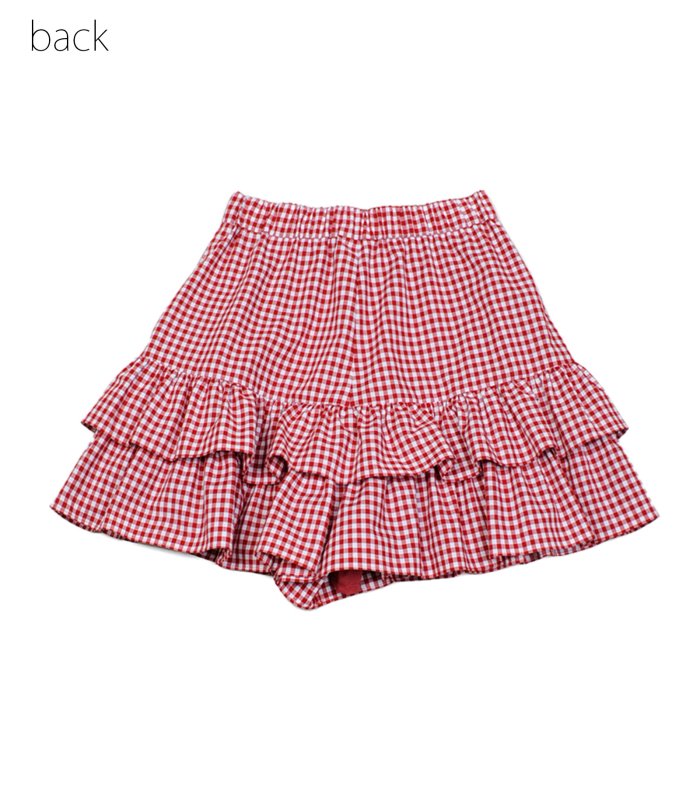 Gingham キュロット - MILK MILKBOY OFFICIAL ONLINE SHOP | milk inc