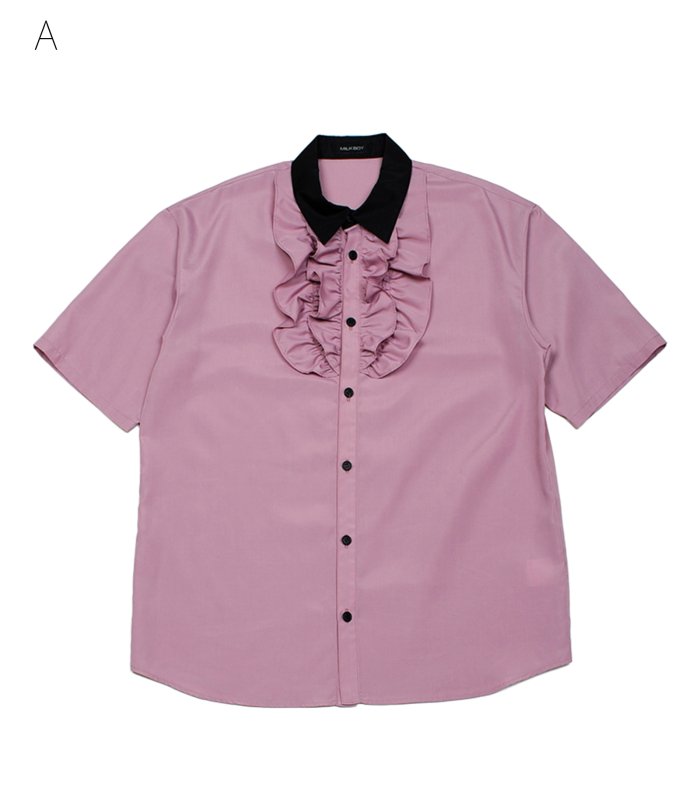 FRILLED SHIRTS - MILK MILKBOY OFFICIAL ONLINE SHOP | milk inc.