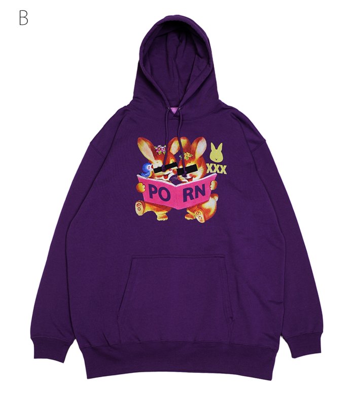 PORN BUNNY HOODIE - MILK MILKBOY OFFICIAL ONLINE SHOP | milk inc.