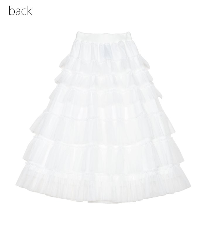 LAND RUFFLE SKIRT - MILK MILKBOY OFFICIAL ONLINE SHOP | milk inc