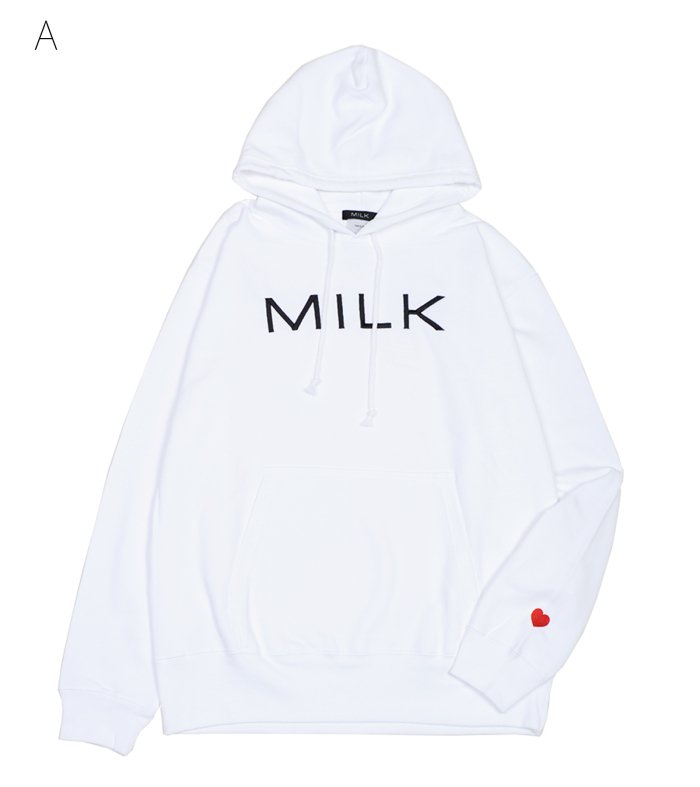 ロゴ刺繍 パーカー - MILK MILKBOY OFFICIAL ONLINE SHOP | milk inc