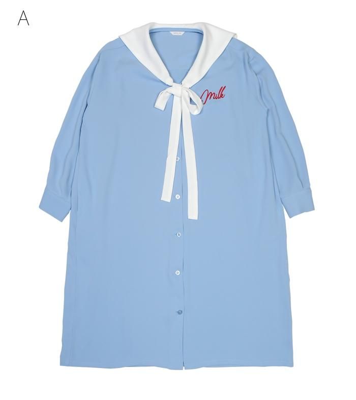 Sailor シャツ OP - MILK MILKBOY OFFICIAL ONLINE SHOP | milk inc