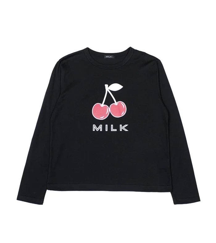 Cherry L.S. Tee - MILK MILKBOY OFFICIAL ONLINE SHOP | milk inc.