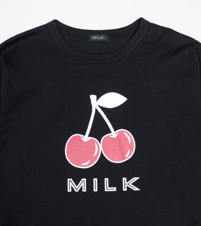 Cherry L.S. Tee - MILK MILKBOY OFFICIAL ONLINE SHOP | milk inc.